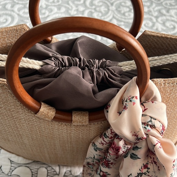 Straw handbag - Picture 3 of 7